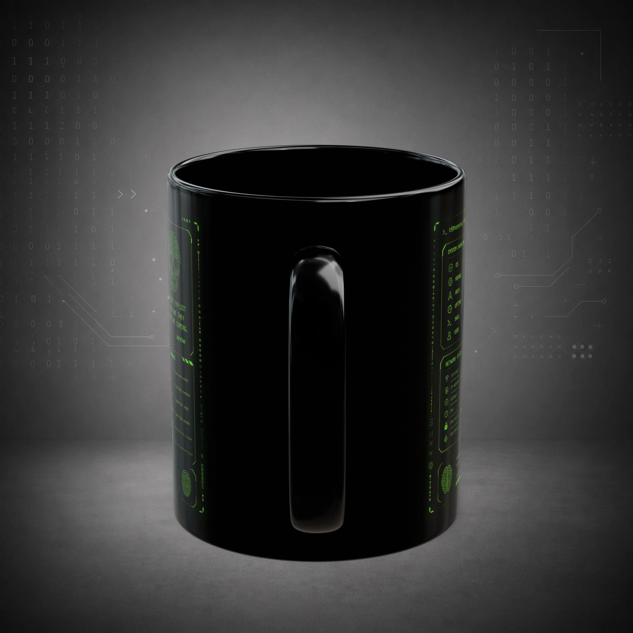 Terminal Forge™ Hacker Fuel Mug – Cybersecurity Coffee Mug for Ethical Hackers, Pentesters & Bug Bounty Hunters