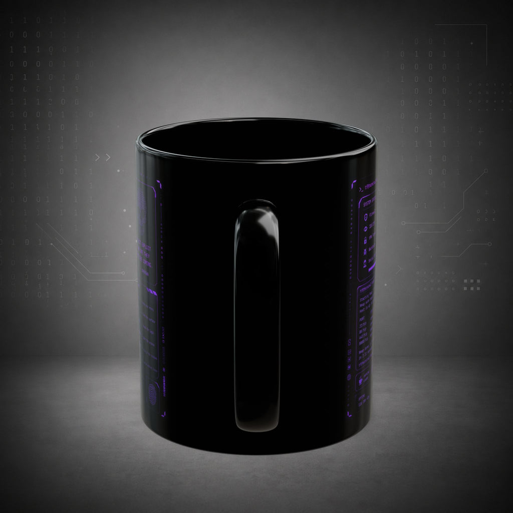 Terminal Forge™ Hacker Fuel Mug – Cybersecurity Coffee Mug for Ethical Hackers, Pentesters & Bug Bounty Hunters