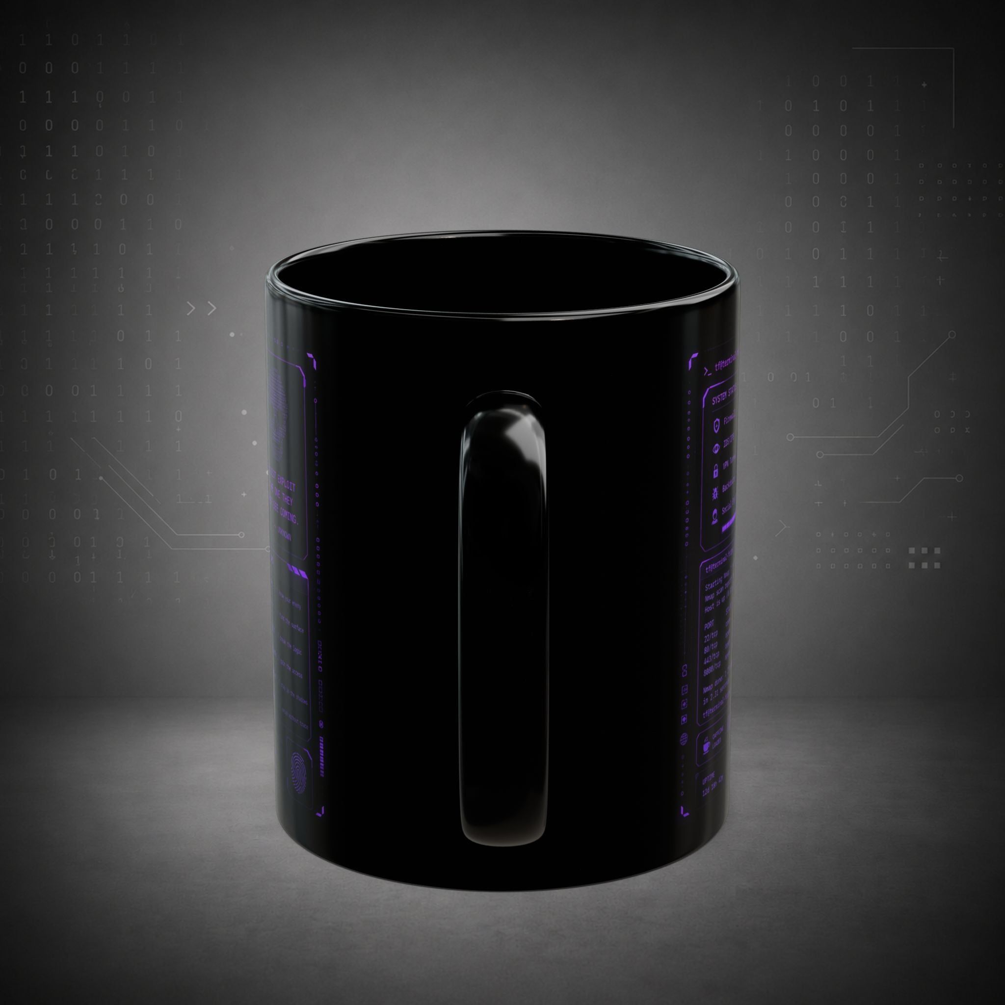 Terminal Forge™ Hacker Fuel Mug – Cybersecurity Coffee Mug for Ethical Hackers, Pentesters & Bug Bounty Hunters